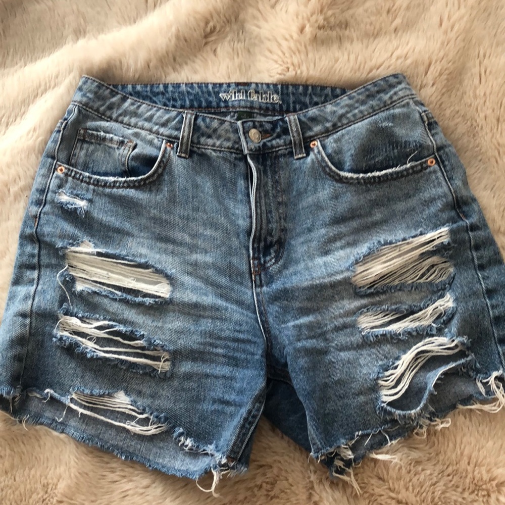 Jean shorts